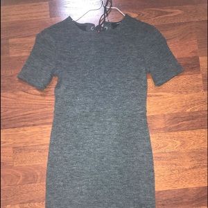 Bodycon Lace up Dress
